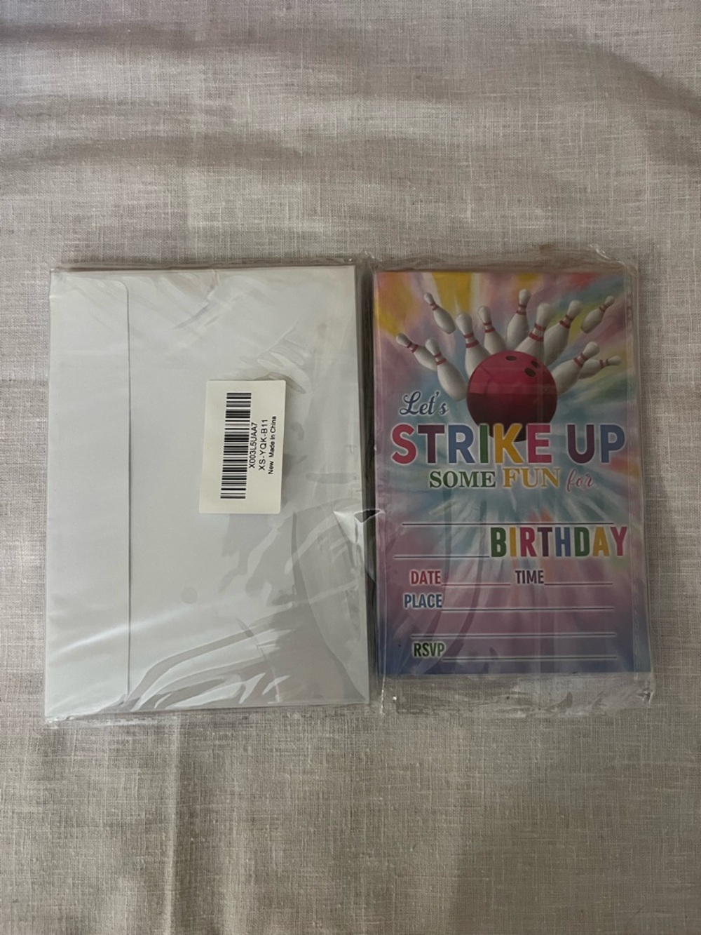 Let’s Strike Up Some Fun Birthday Bowling Party Invitations